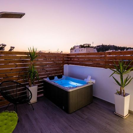 Acropolis View With Jacuzzi Lägenhet Aten Exteriör bild
